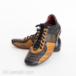 Dico by Corvari Leather Sneakers 43 EUR/10 US Italian Retro Sporty Artisan